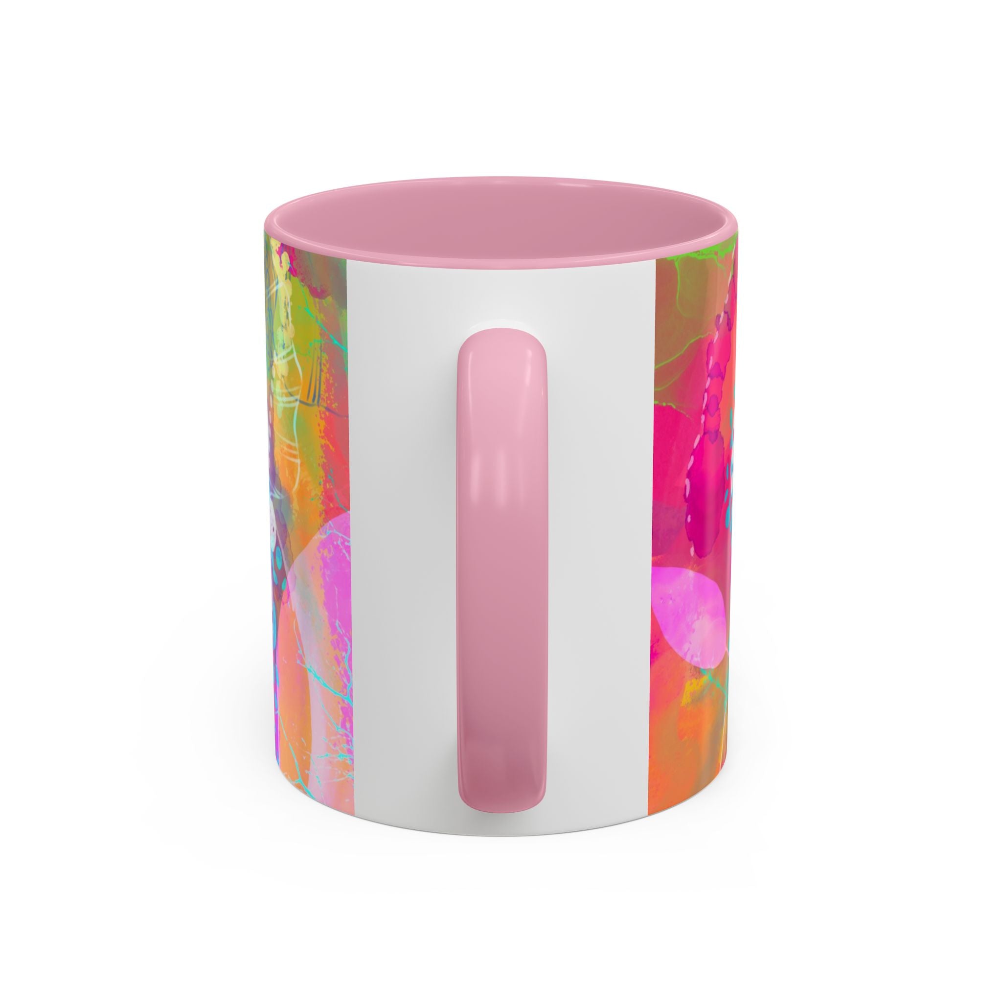 Boho Floral Rainbow Ceramic Mug (11oz & 15oz)