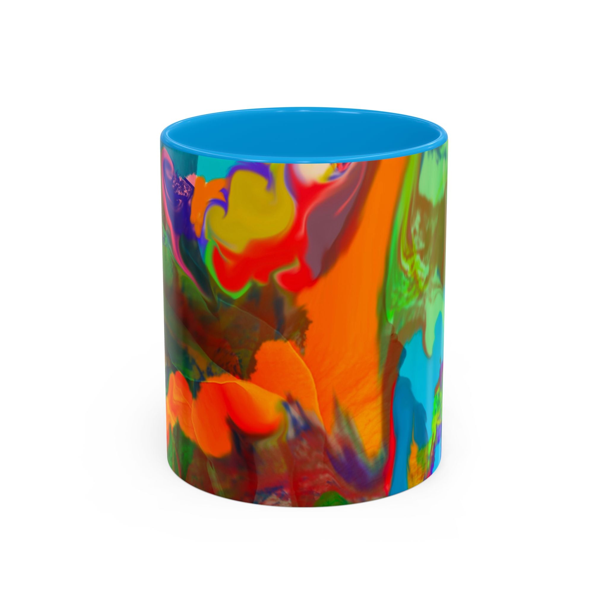 Boho  Color Flow Ceramic Mug (11oz & 15oz)