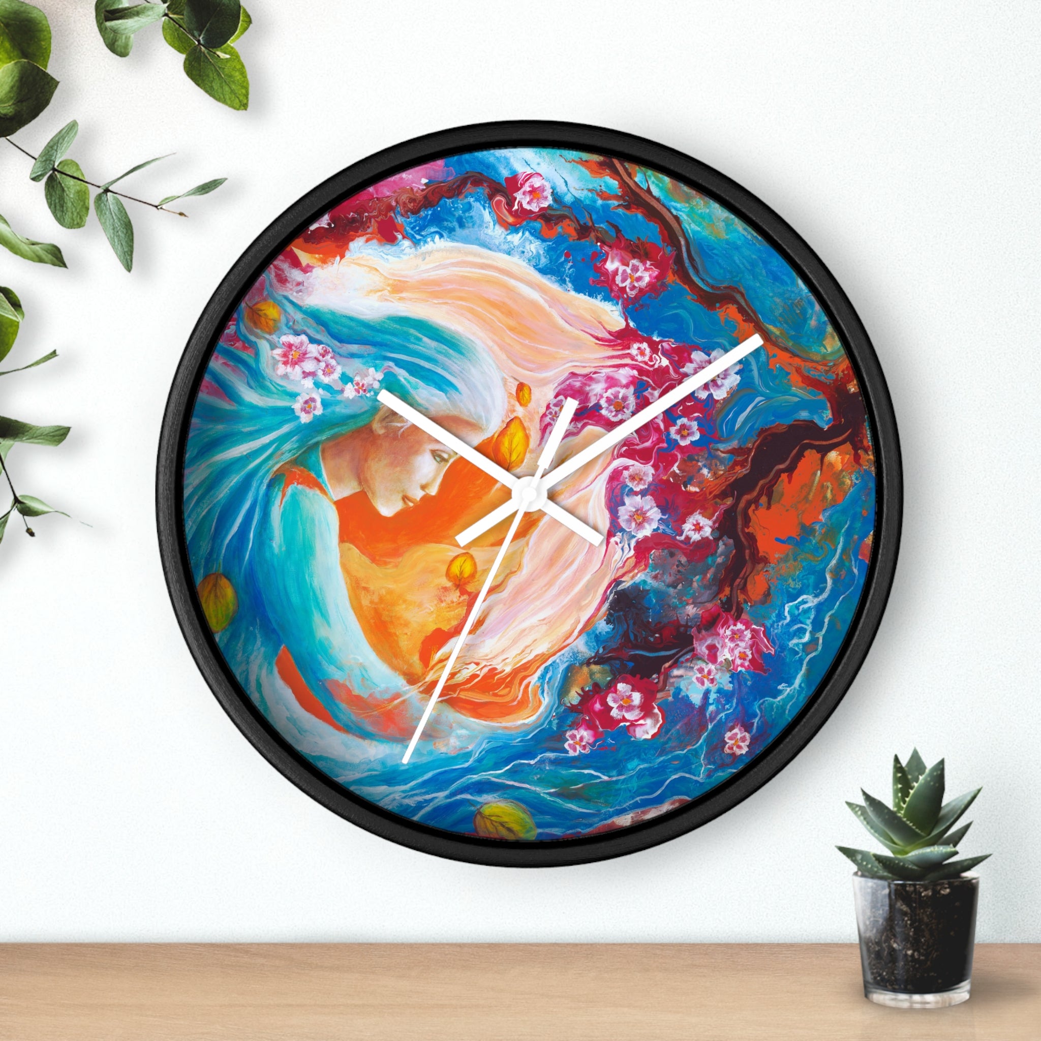 Meditation Wall clock