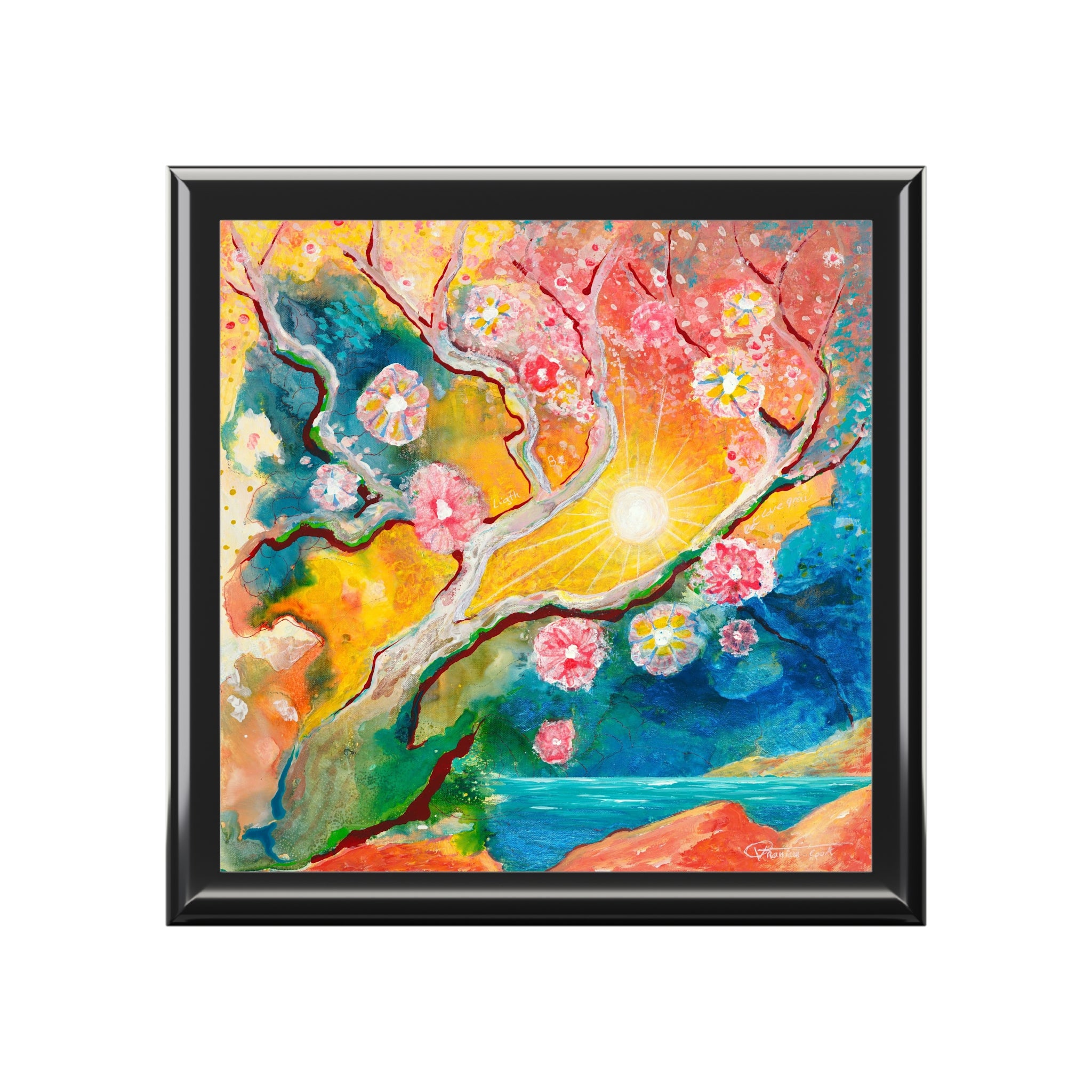 Sunrise over the Pacific Jewelry Box