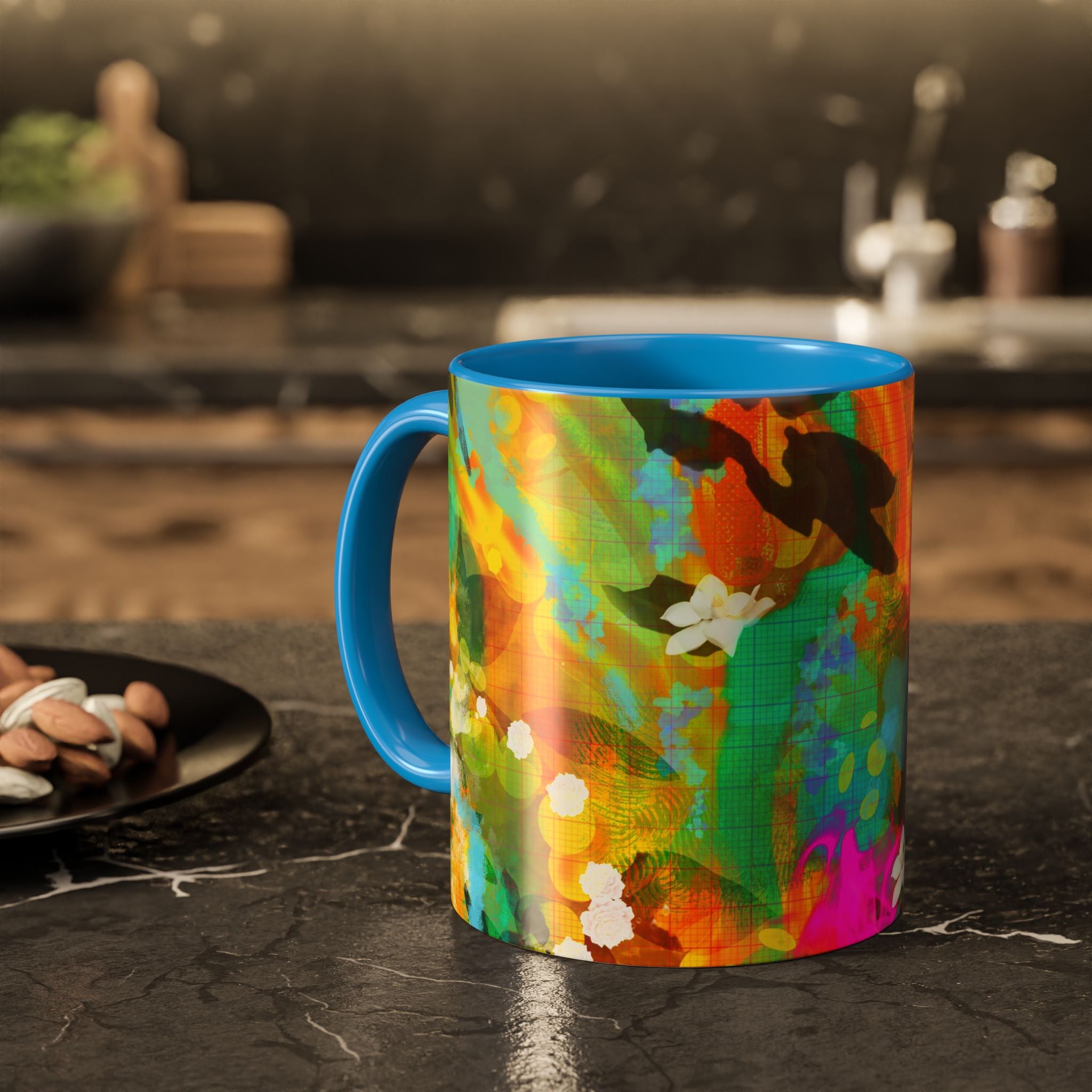 Boho Garden sunshine Ceramic Mug (11oz & 15oz)
