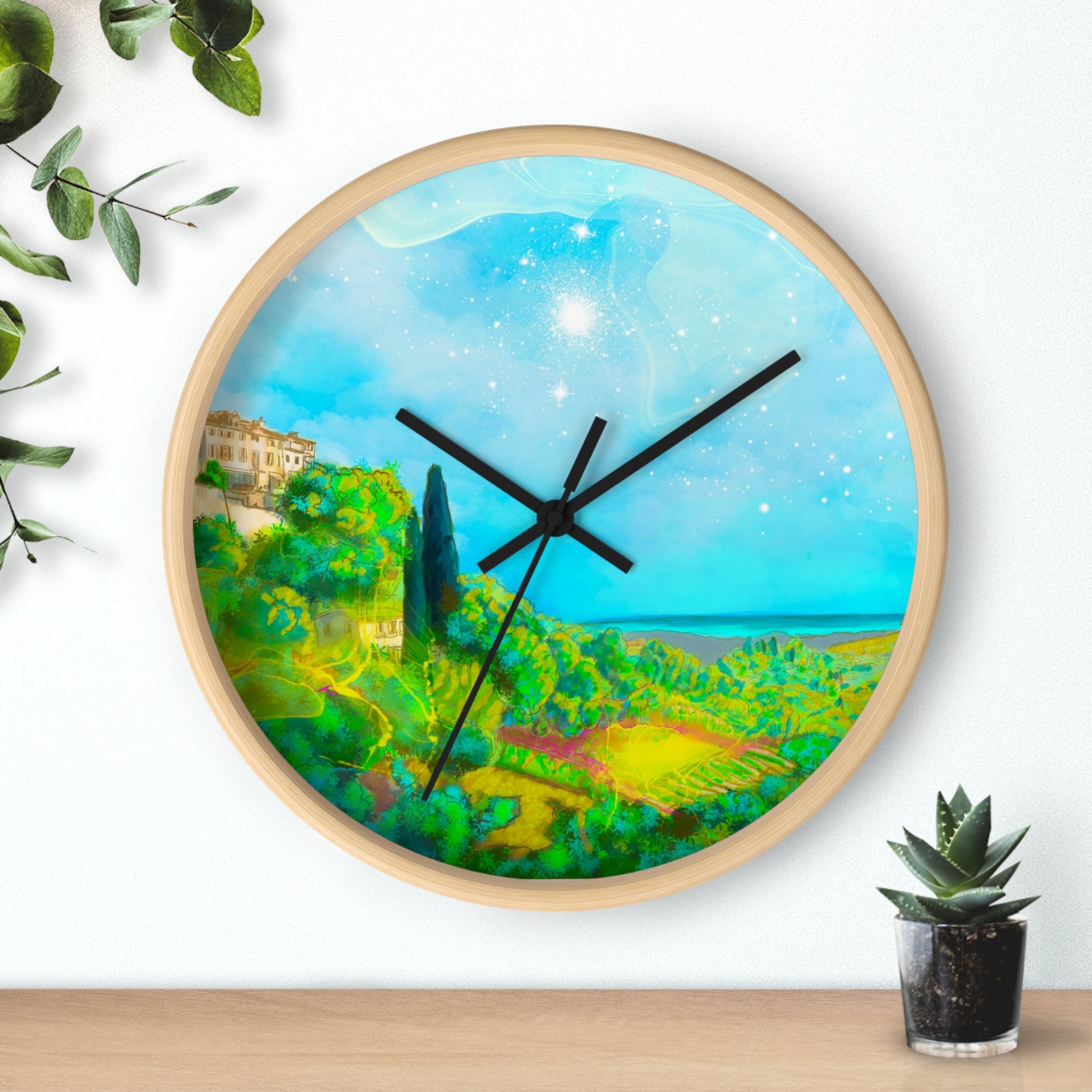 Saint Paul de Vence Wall clock