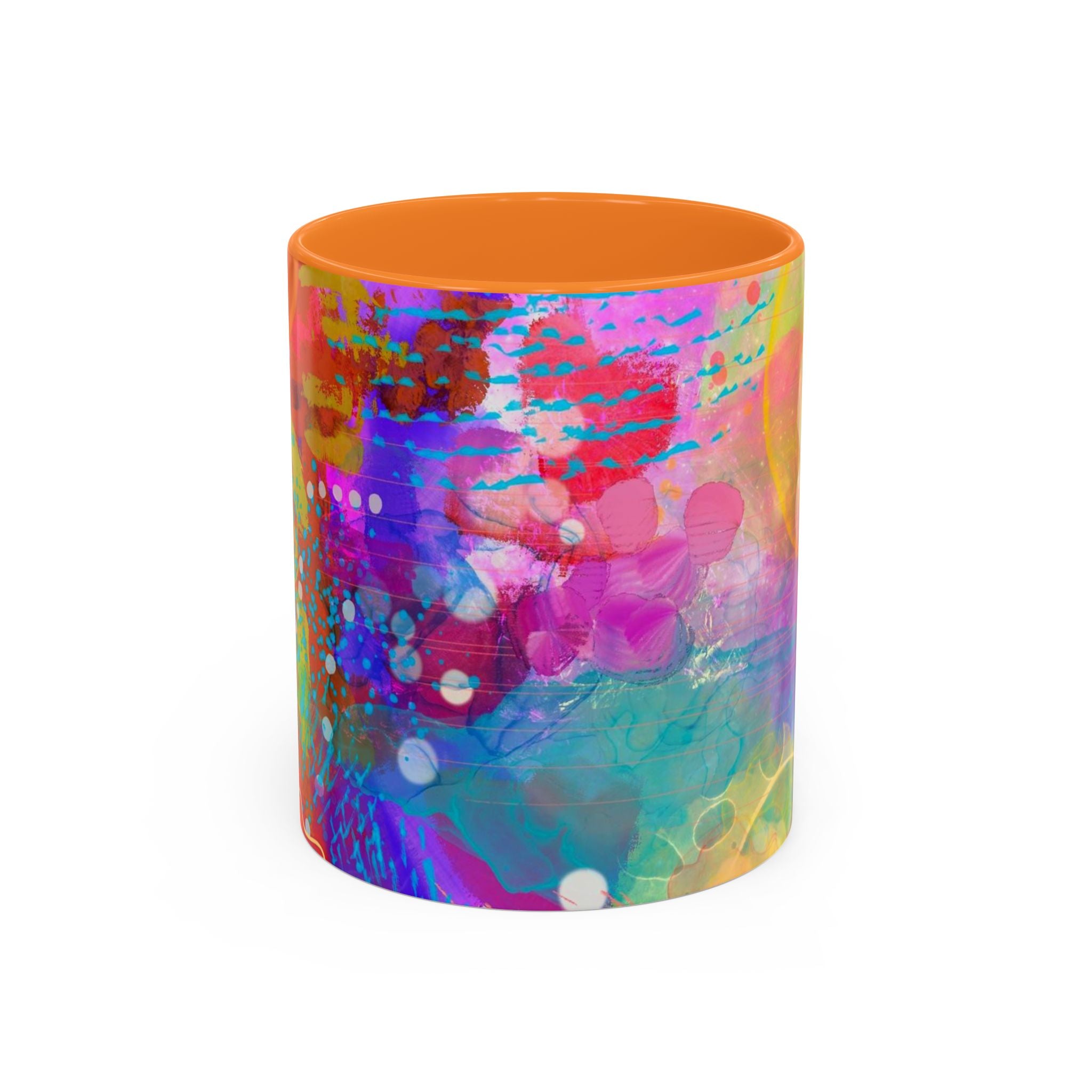 Copy of Boho Floral Rainbow Ceramic Mug (11oz & 15oz)