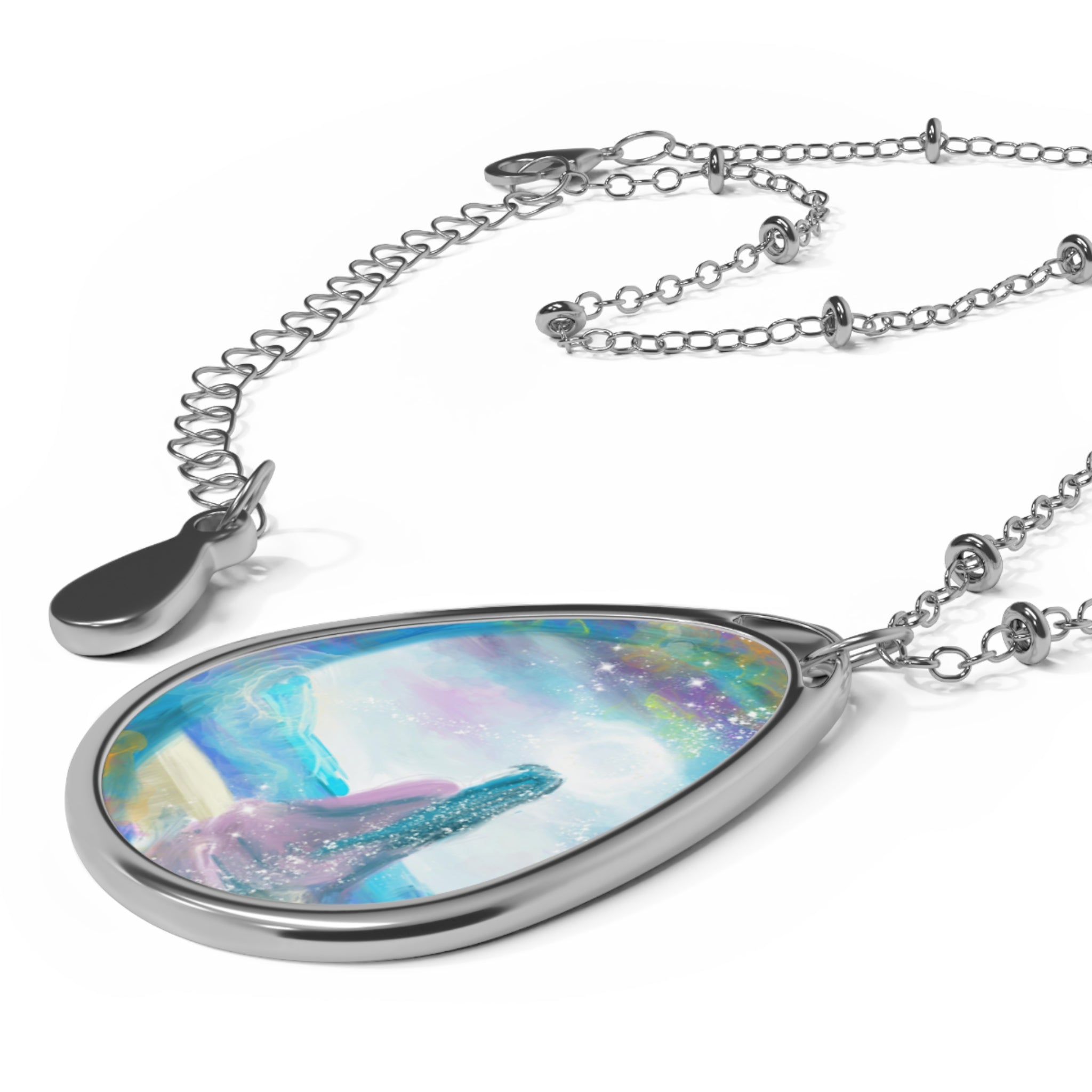 Contemplation Oval Necklace