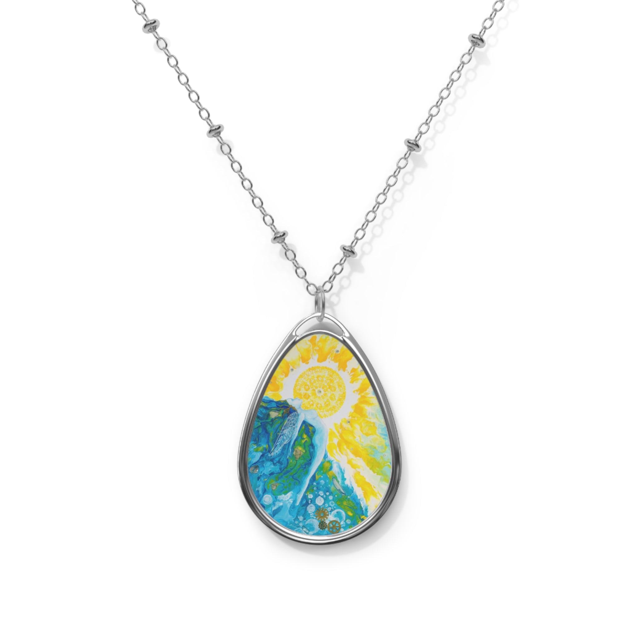 True North Oval Necklace