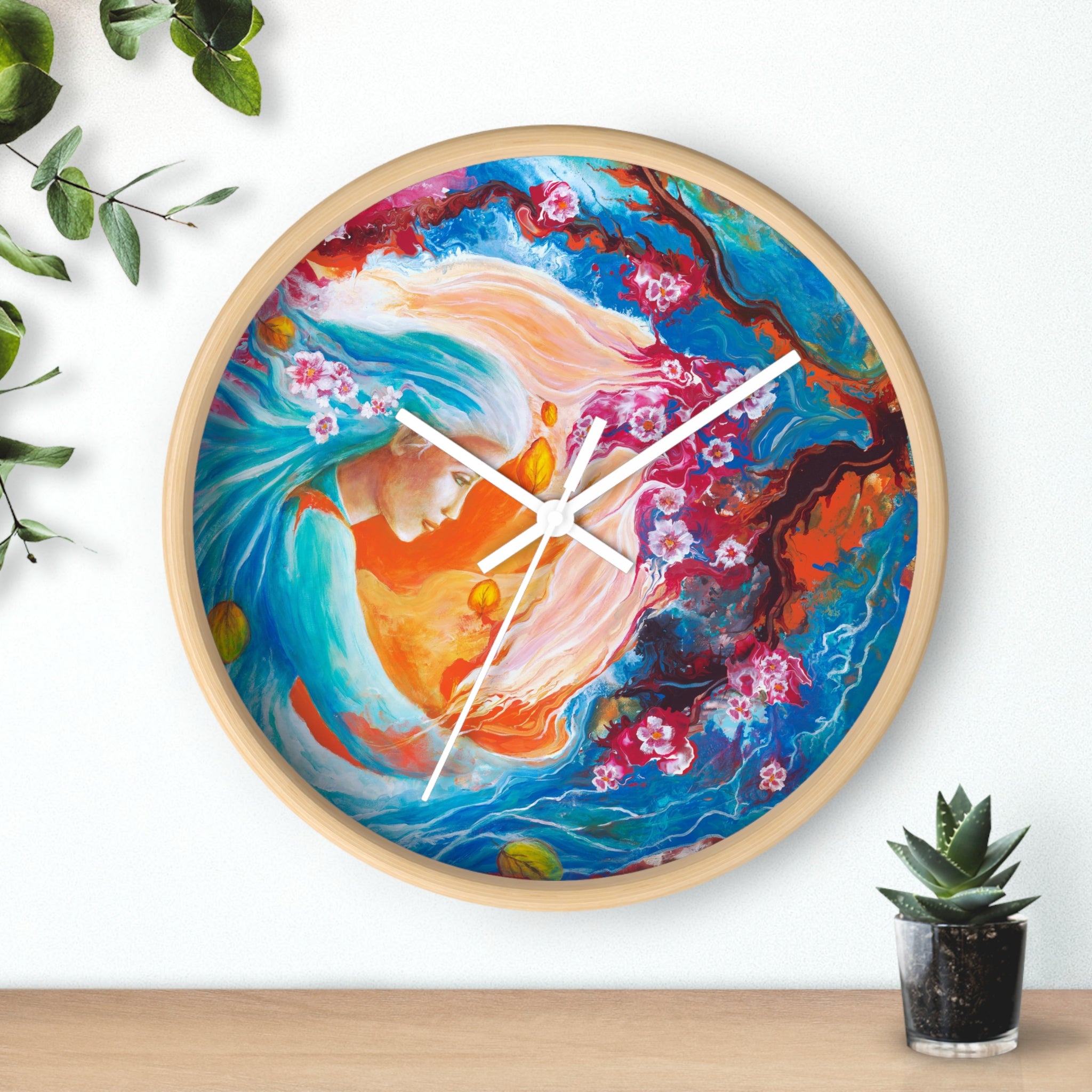 Meditation Wall clock