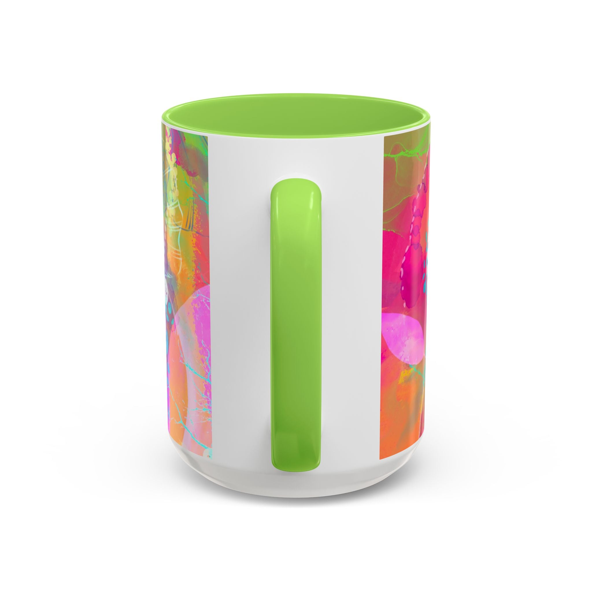 Boho Floral Rainbow Ceramic Mug (11oz & 15oz)