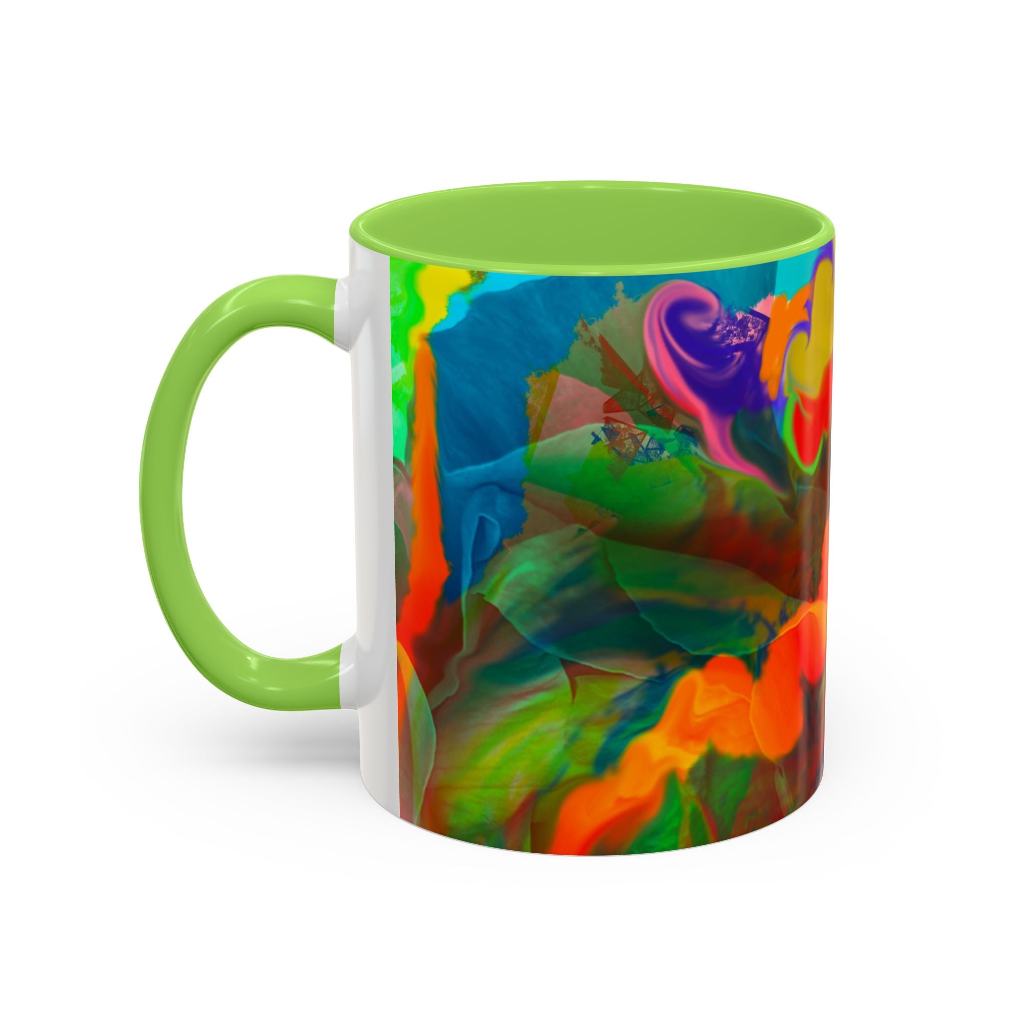 Boho  Color Flow Ceramic Mug (11oz & 15oz)
