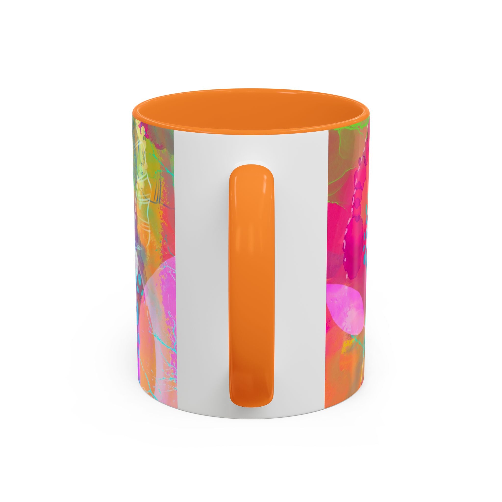 Boho Floral Rainbow Ceramic Mug (11oz & 15oz)