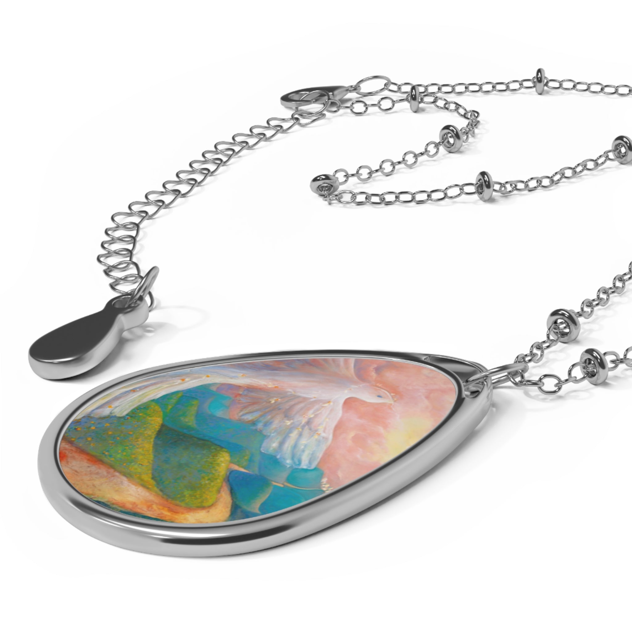 Bridge of hope Oval Necklace