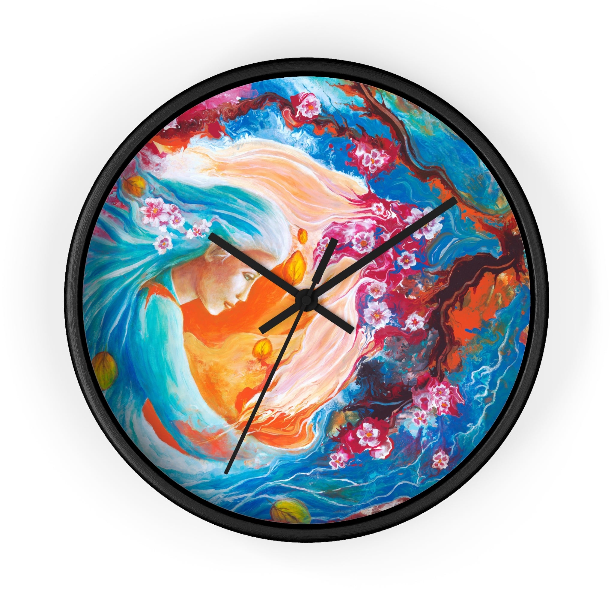 Meditation Wall clock