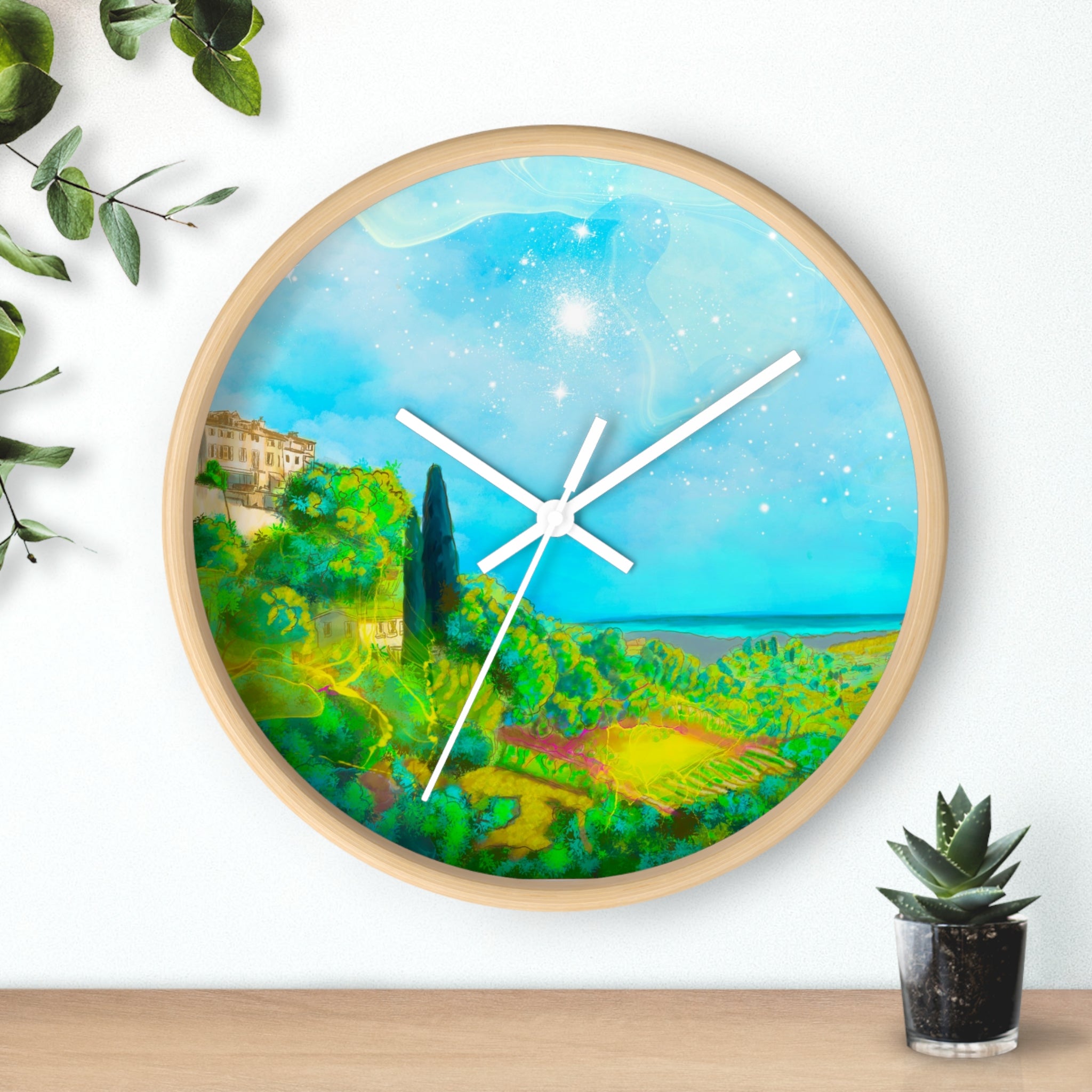 Saint Paul de Vence Wall clock