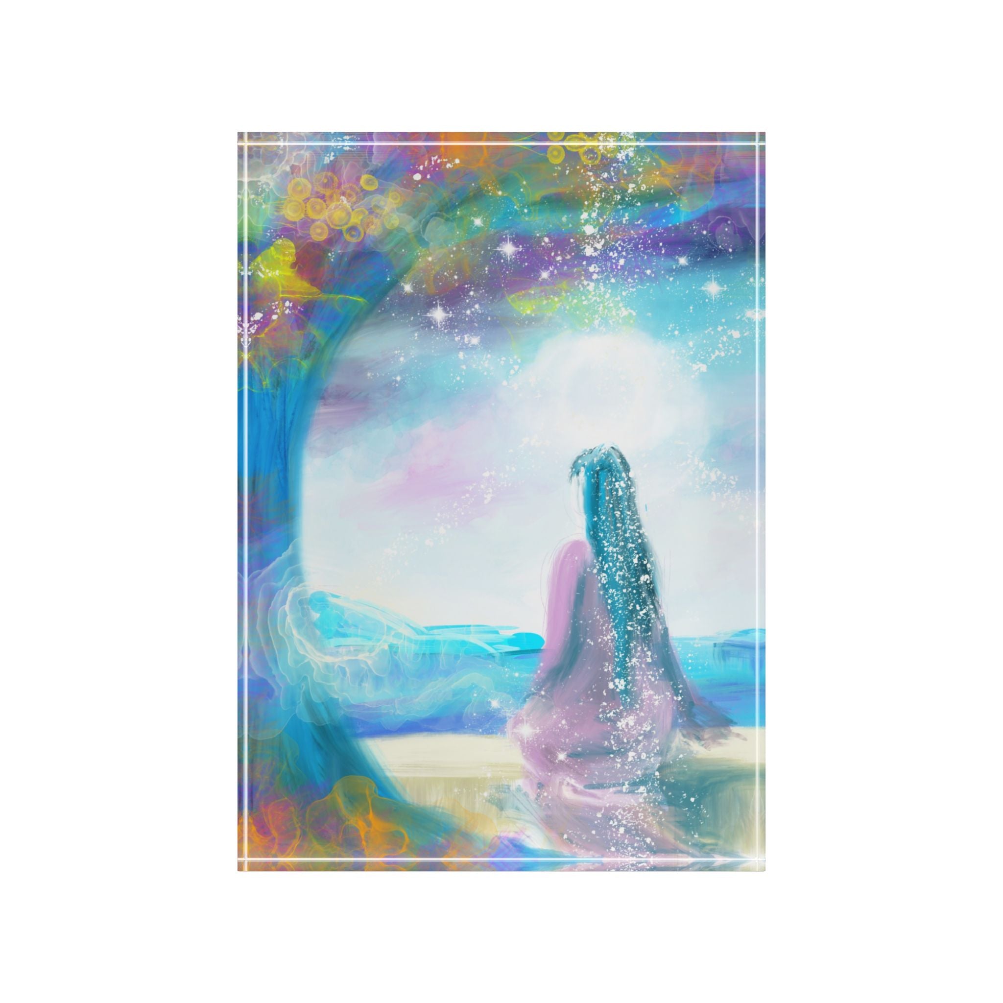 Copy of Surrendering to the Light  Acrylic Block