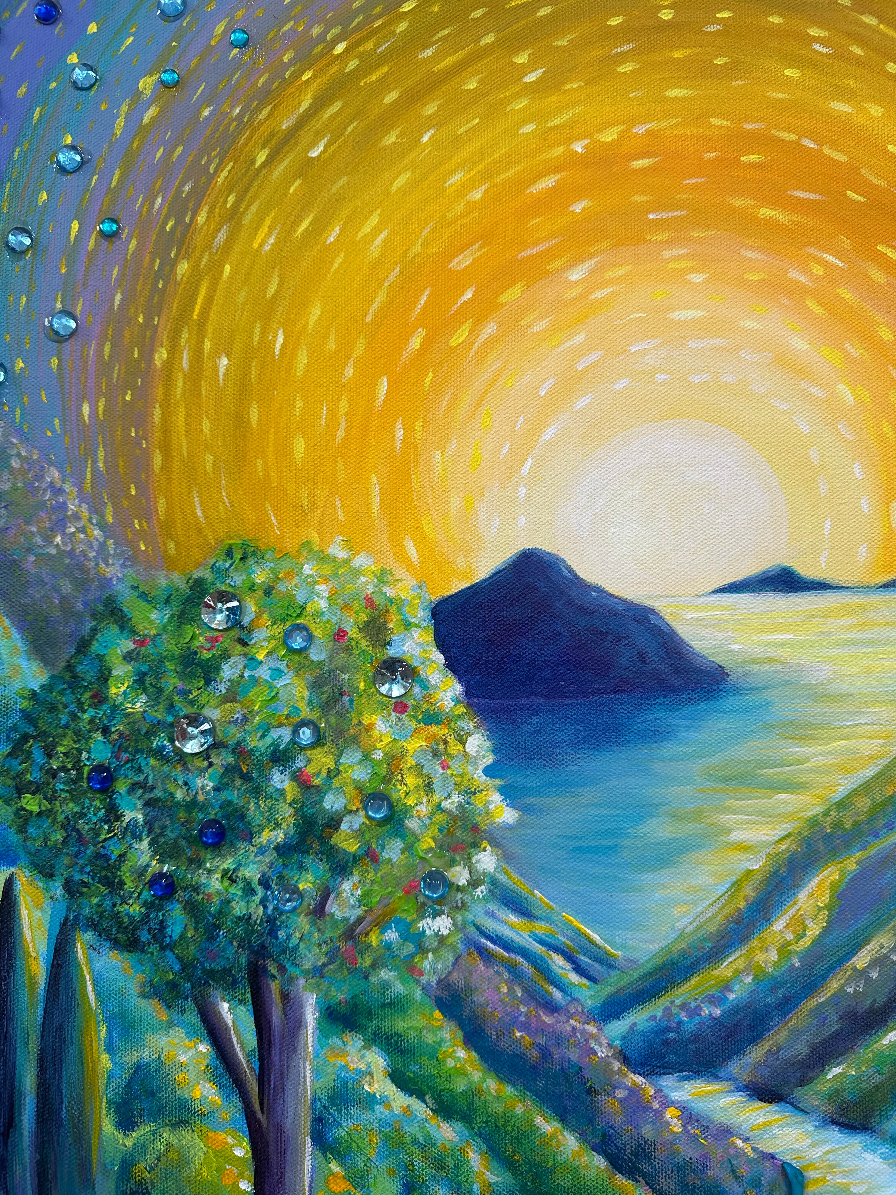 DREAM JOURNEY ORIGINAL ACRYLIC PAINTING -  NOT AVAILABLE