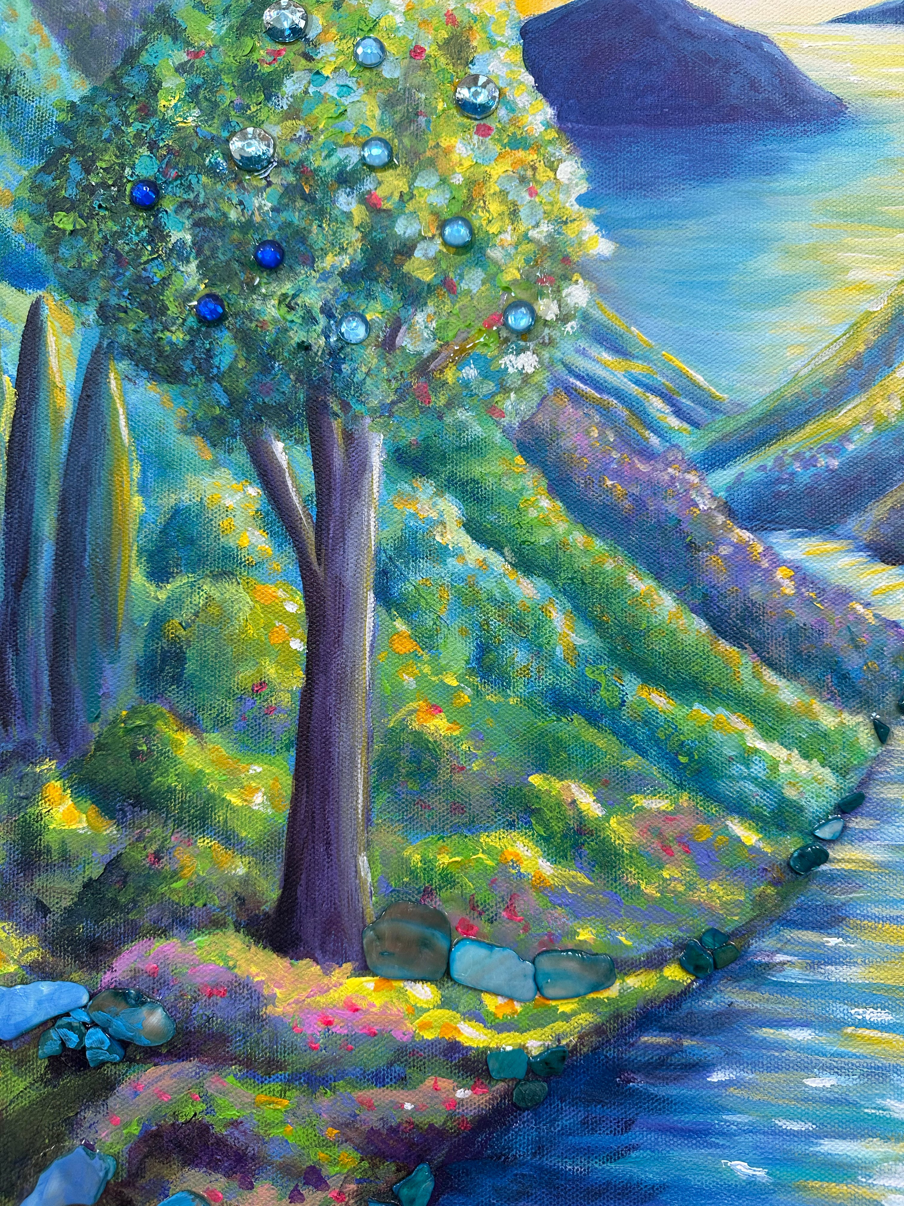 DREAM JOURNEY ORIGINAL ACRYLIC PAINTING -  NOT AVAILABLE