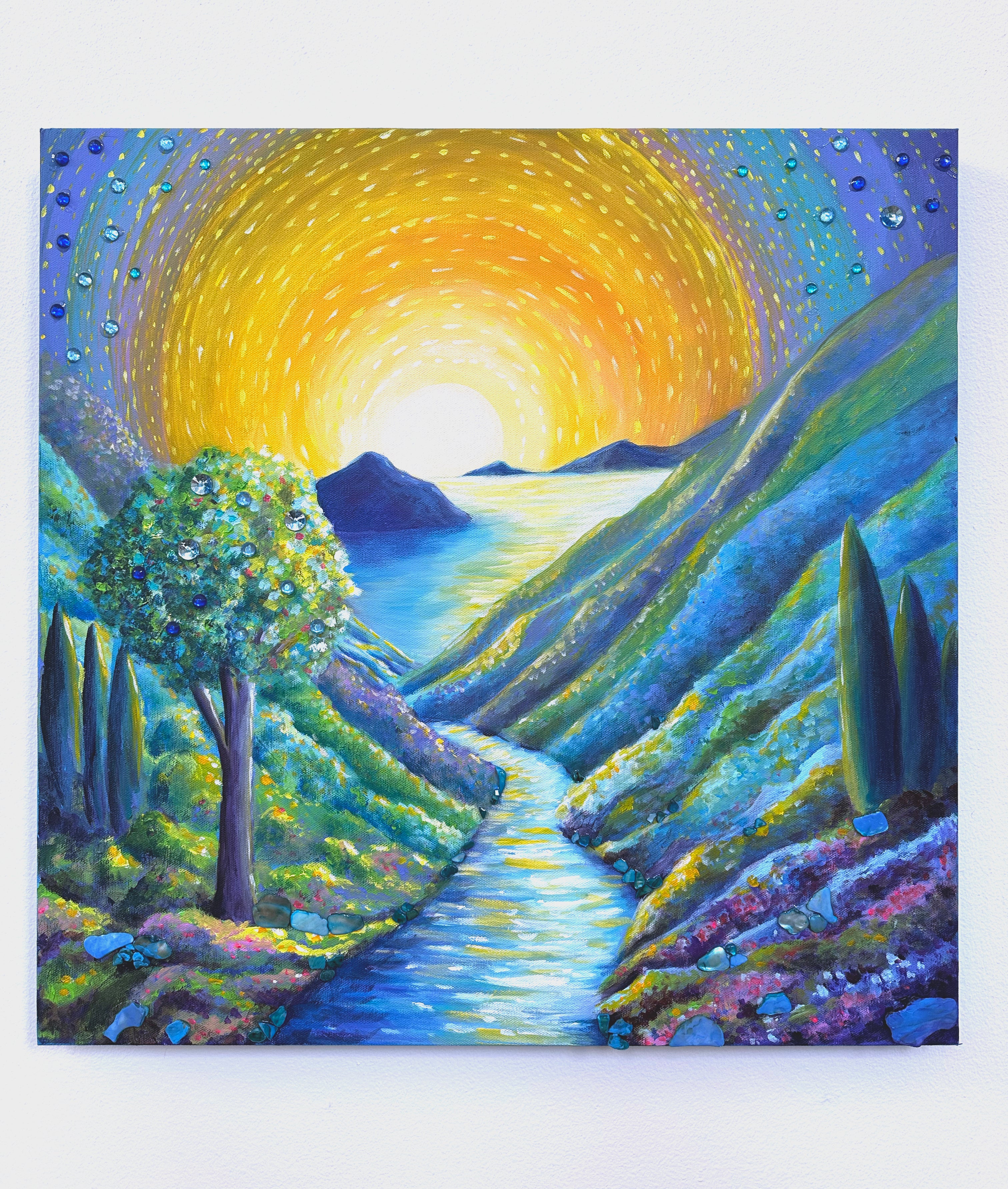 DREAM JOURNEY ORIGINAL ACRYLIC PAINTING