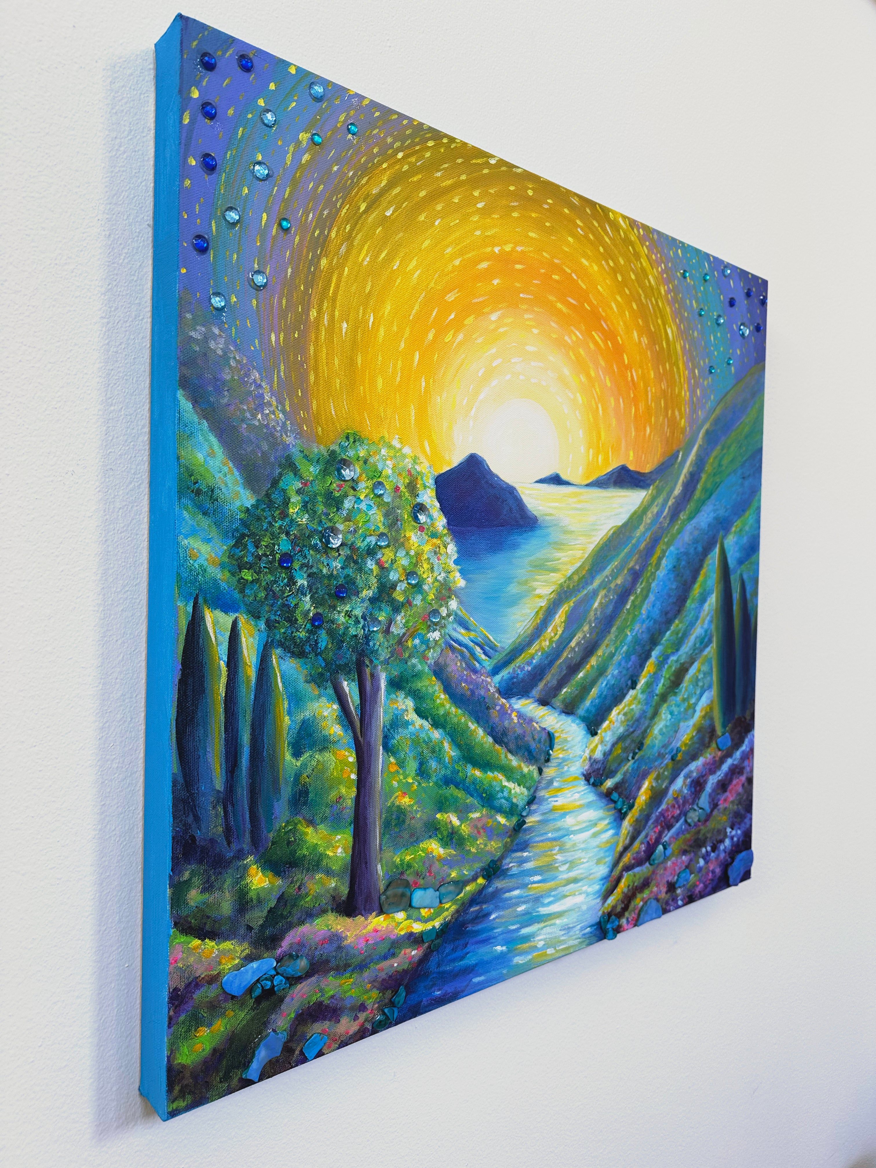 DREAM JOURNEY ORIGINAL ACRYLIC PAINTING