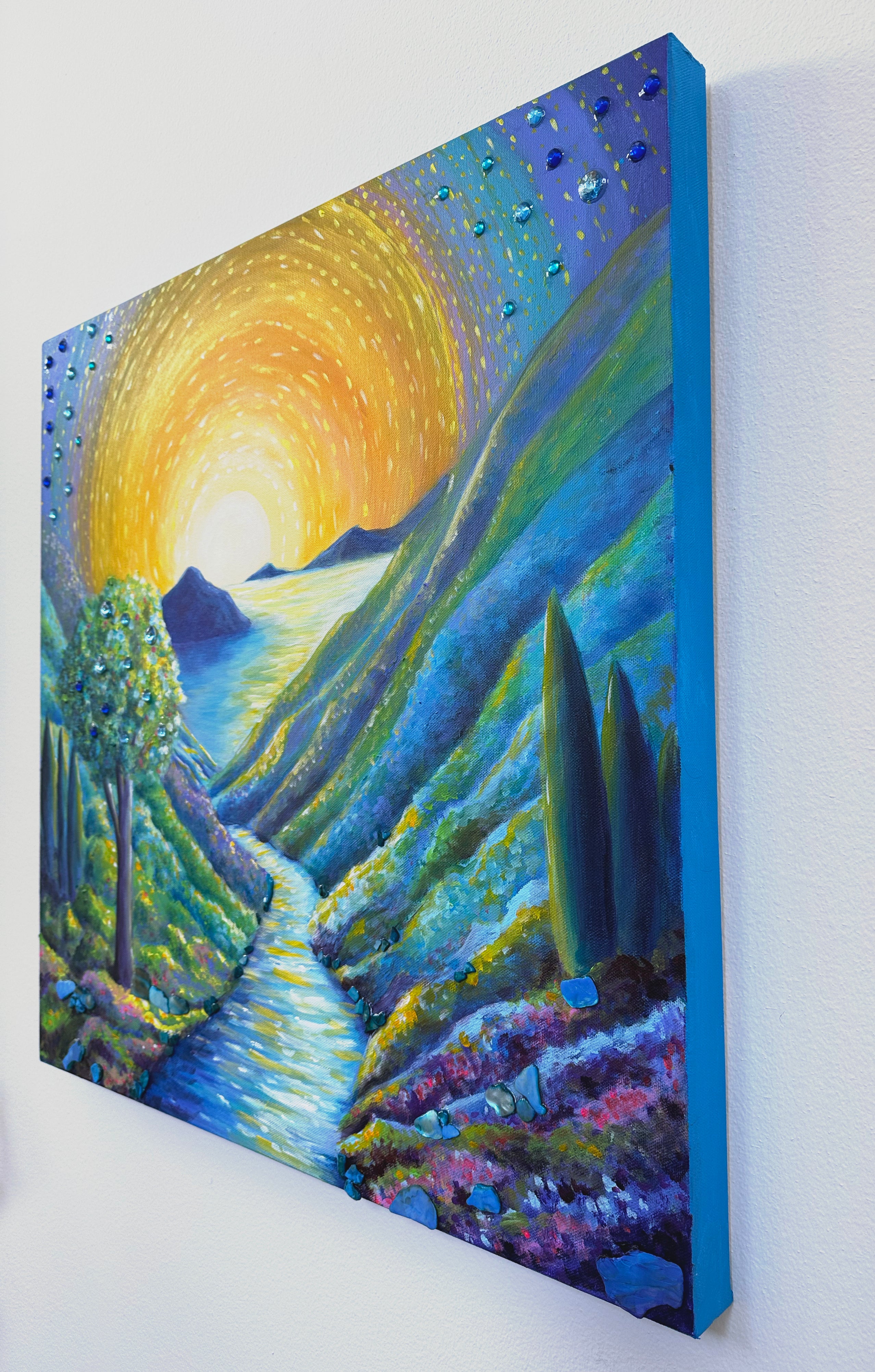 DREAM JOURNEY ORIGINAL ACRYLIC PAINTING -  NOT AVAILABLE