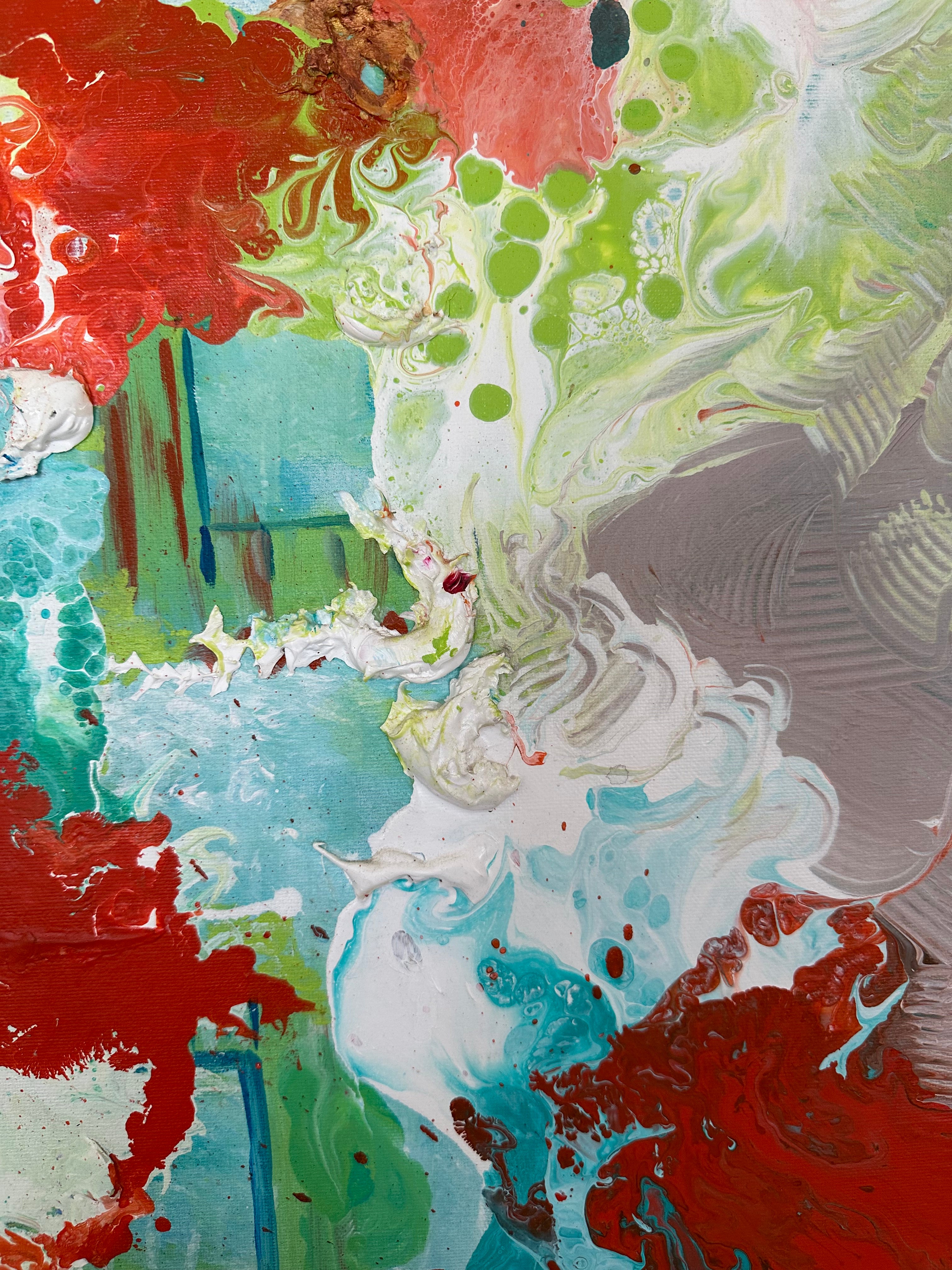 PASSAGE ORIGINAL MIXED MEDIA PAINTING -  NOT AVAILABLE