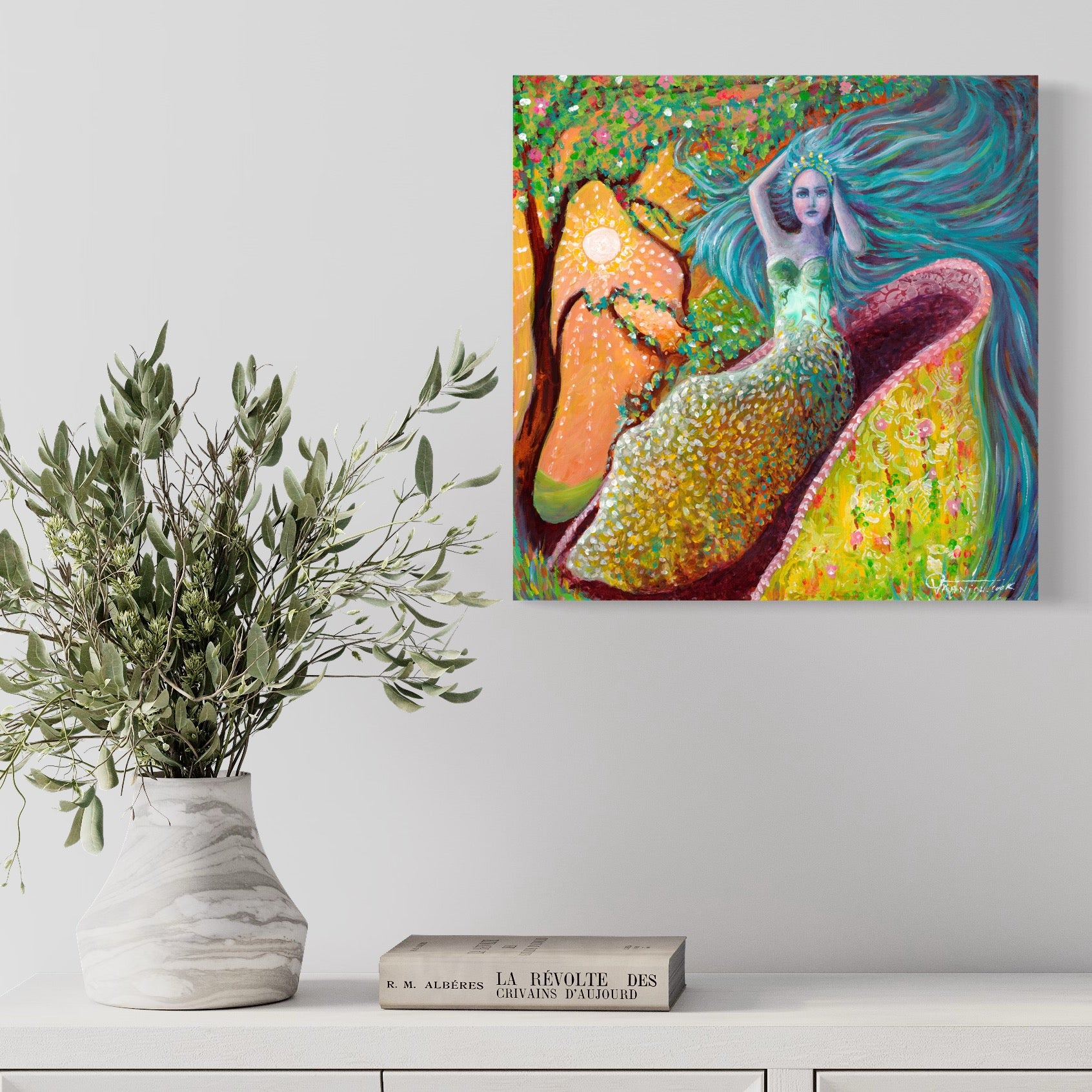 THE EMPESS_ ORIGINAL PAINTING - NOT AVAILABLE