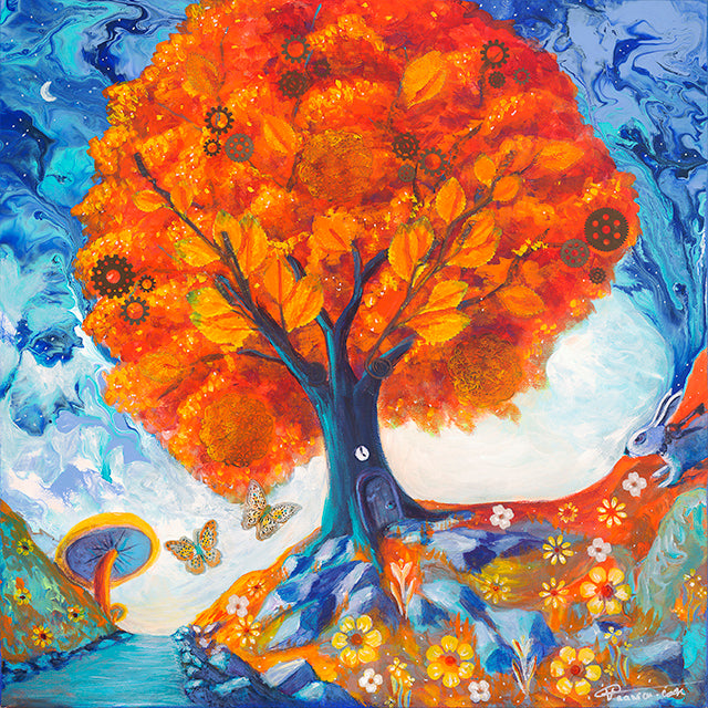 Late for Tea Original Painting