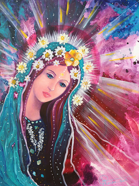 MARIE EMBELLISHED FINE ART PRINT ON CANVAS - NOT AVAILABLE