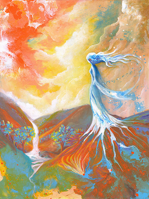 Earth Angel Original Painting