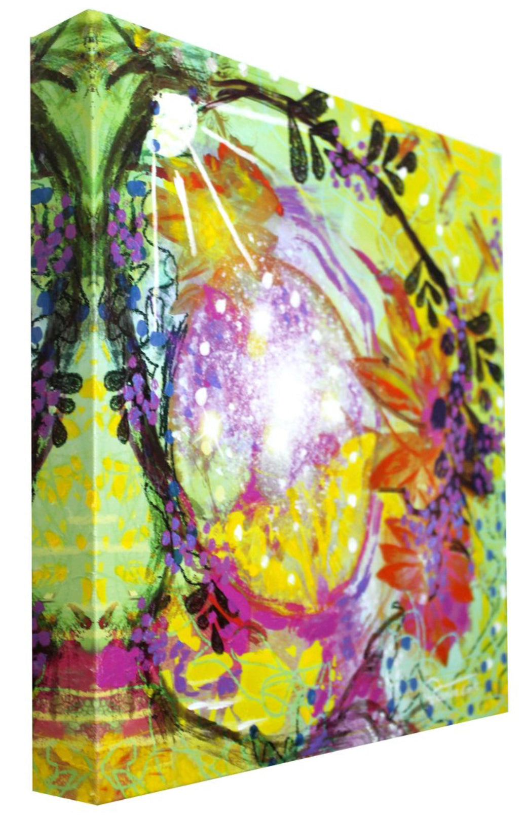 COCOON OF LIGHT EMBELLISHED FINE ART PRINT ON CANVAS -  NOT AVAILABLE