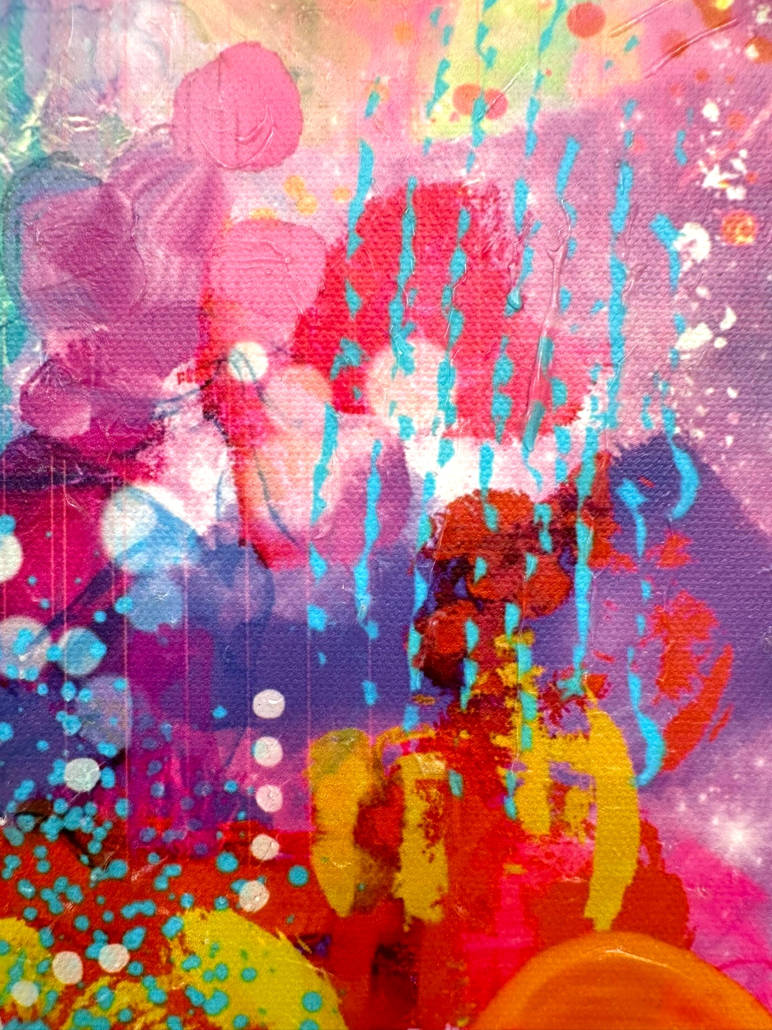 DIGITAL REVERIE EMBELLISHED FINE ART PRINT ON CANVAS -  NOT AVAILABLE