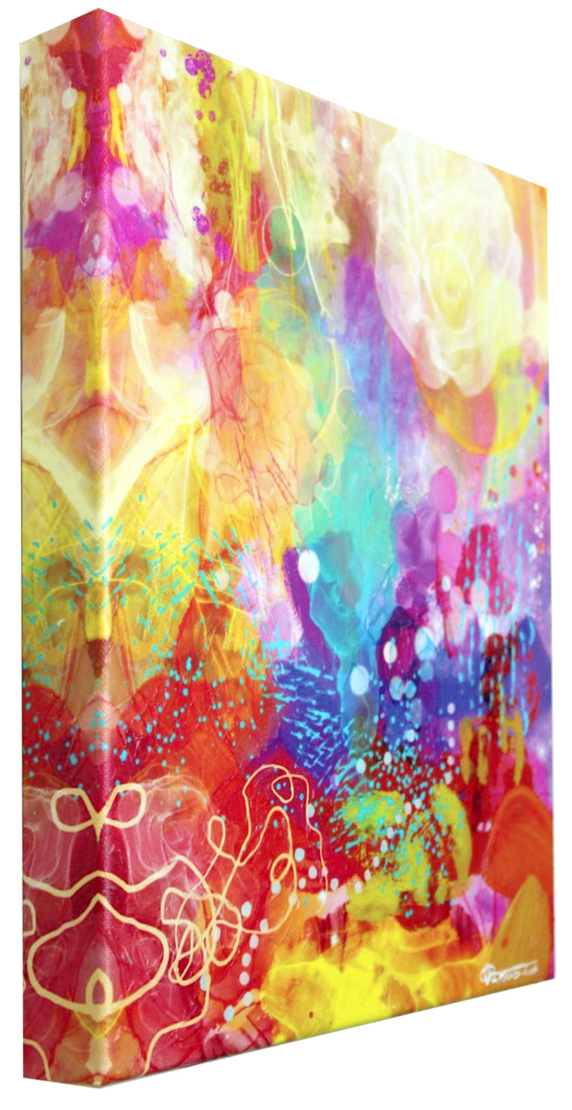 DIGITAL REVERIE EMBELLISHED FINE ART PRINT ON CANVAS -  NOT AVAILABLE
