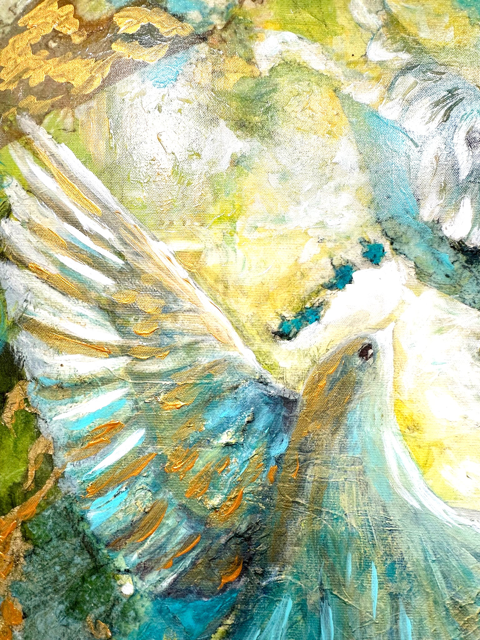 MYSTERY EMBELLISHED FINE ART PRINT ON CANVAS -  NOT AVAILABLE