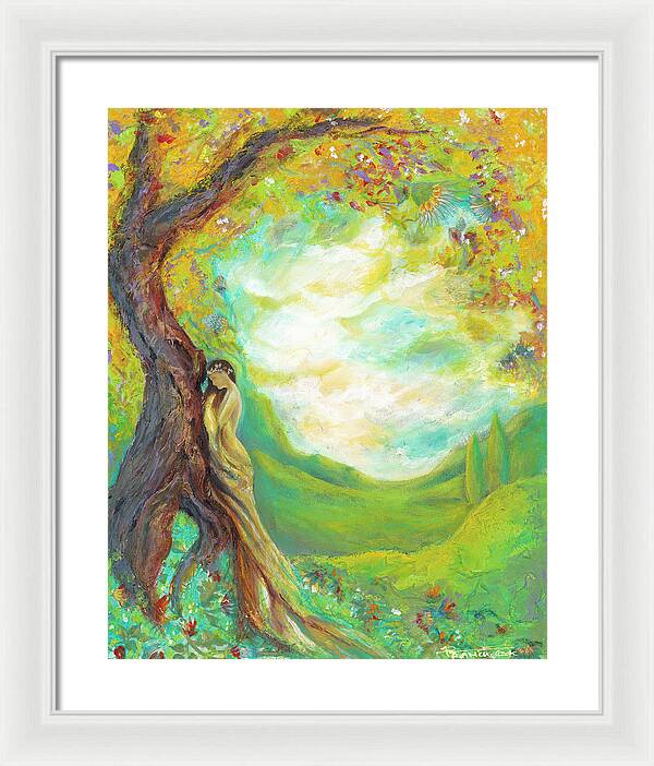 Under the Tree - Framed Print