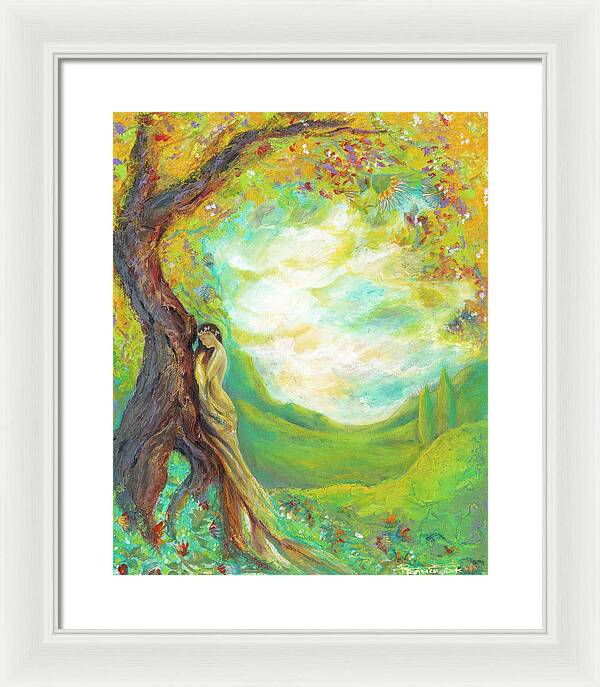 Under the Tree - Framed Print