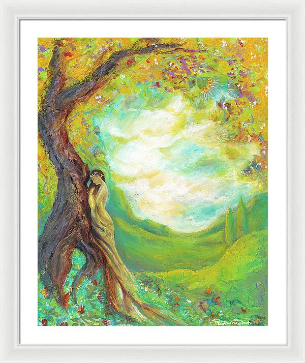 Under the Tree - Framed Print