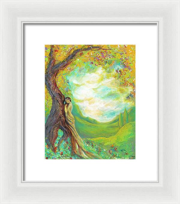 Under the Tree - Framed Print