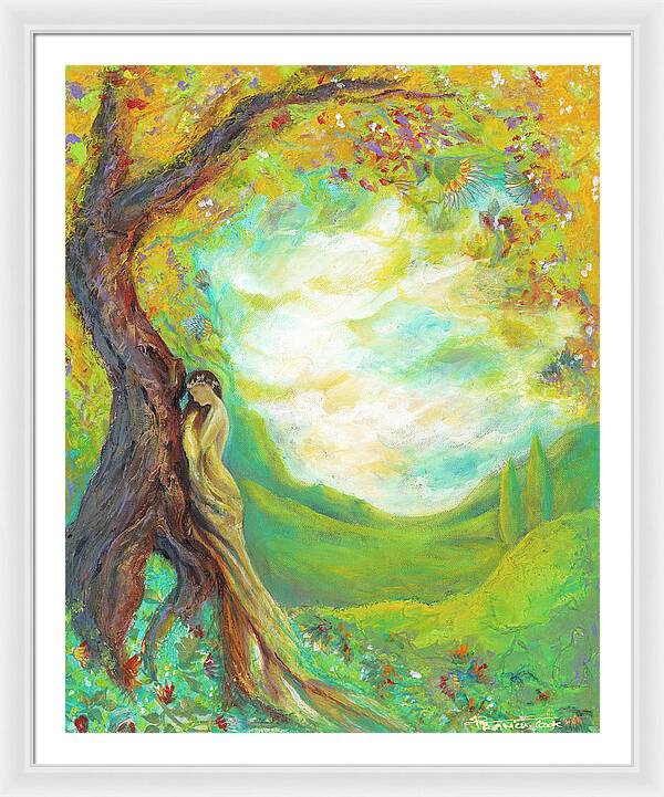 Under the Tree - Framed Print