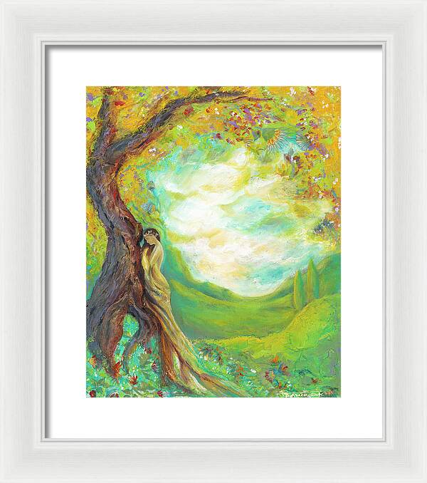 Under the Tree - Framed Print